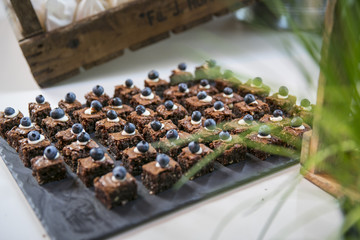 Catering, Buffet und Fingerfood / Schokoladenkuchen