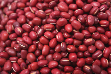 Close up Red beans background, Red beans seeds