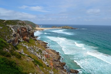 The stunning Robberg Nature Reserve in South Africa from the hiking trail. 
