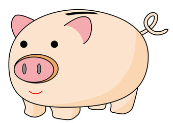 ブタの貯金箱