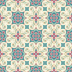 Rolgordijnen Vector damast naadloos patroon © sanyal