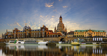 Obraz premium Panorama of Dresden, Germany