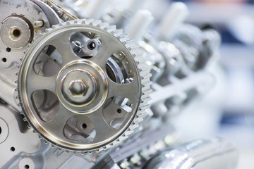 Gear of drive of a gas-distributing mechanism of the automobile engine