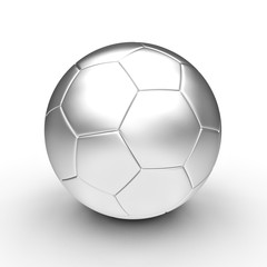metal soccer ball