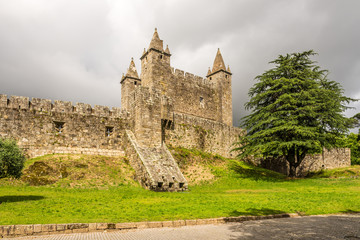 View at the castle Santa Maria de Feira - Portugal