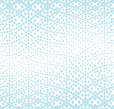 hexagon halftone gradient geometric deco pattern background