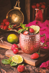 Moscow mule cocktail