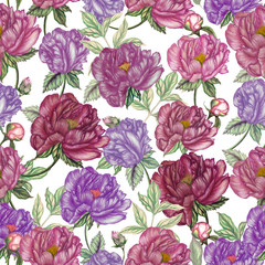 Vintage seamless pattern