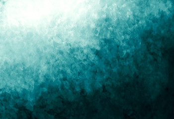 Smooth abstract colorful background. Abstract blurred gradient background in blue colors. Colorful smooth banner template. Soft colored illustration