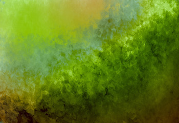 Smooth abstract colorful background. Abstract blurred gradient background in blue colors. Colorful smooth banner template. Soft colored illustration