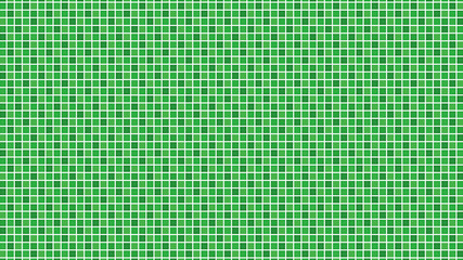 碁盤目の正方形(グリーン)横長