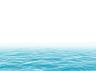 water on white background © Ekapot