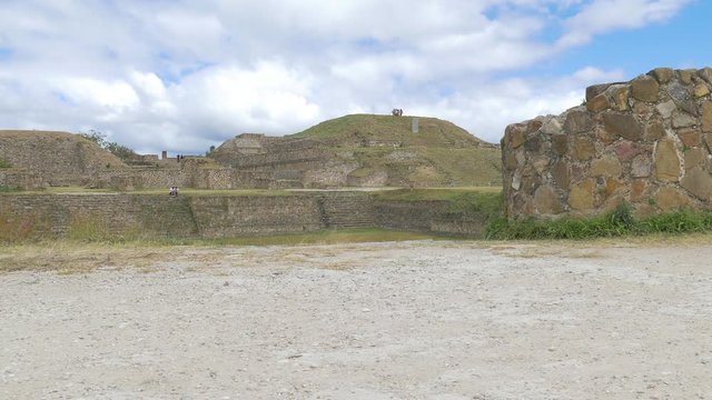 オアハカのモンテ・アルバン古代遺跡