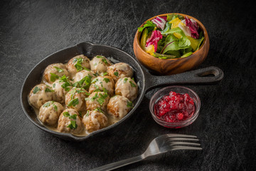 北欧風ミートボール　Swedish style meatball