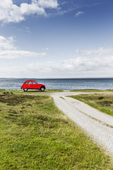 Reisemobil am Strand