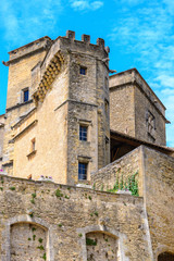 Fototapeta na wymiar Castle of Lourmarin, Provence, France