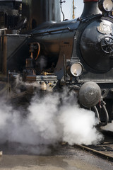 Plakat Dampflokomotive