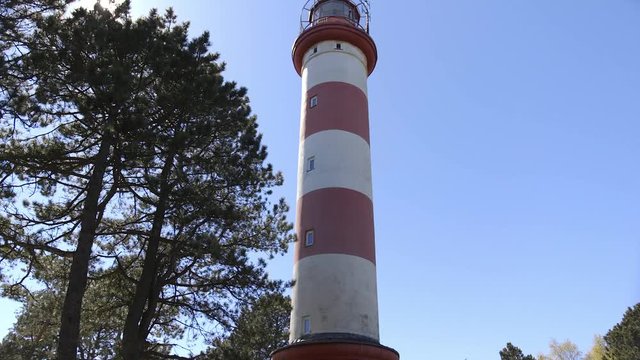 Sea beacon near National Park Curonian Spit. Nida. Lithuania