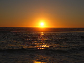 Lacanau Ocean sunset