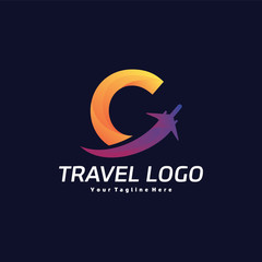 Letter C Logo Template Design