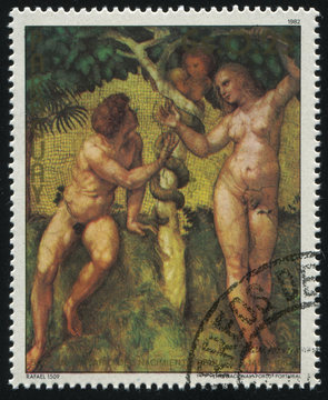 Painting Adam and Eve