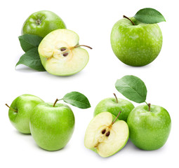 apple fruits with leaf