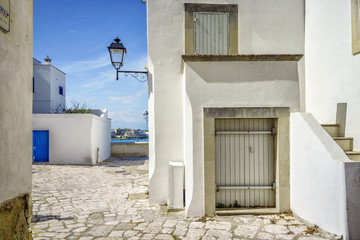 Charming buildings in Otranto, Puglia, Italy