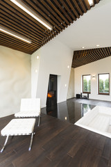 Relaxing space in lounge