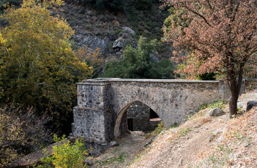 Traditional ancient watermill
