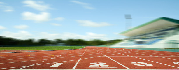 Athlete Track or Running Track 

