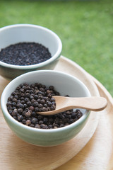 Black Pepper Seeds in cup
