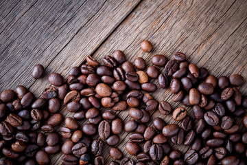 Brown coffee bean background