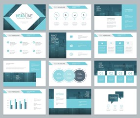 page layout design for business presentation and brochure ,report,book page with  cover design