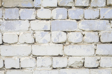 brick white wall