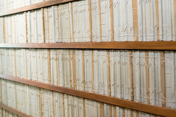 paper documents filed neatly 