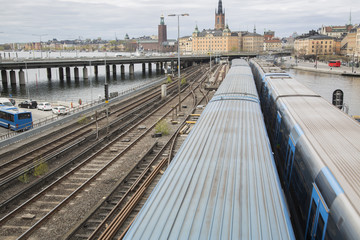 Local Train, Central Bridge; Stockholm