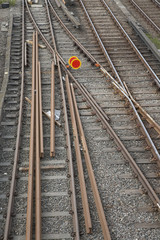 Fototapeta premium Railraod Track, Central Bridge; Stockholm