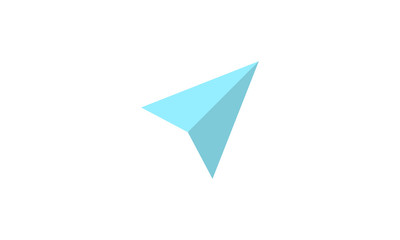 navigation arrow vector icon design