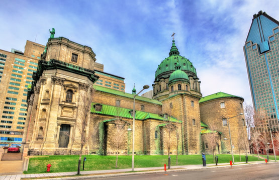 Mary, Queen Of The World Cathedral In Montreal, Canada
