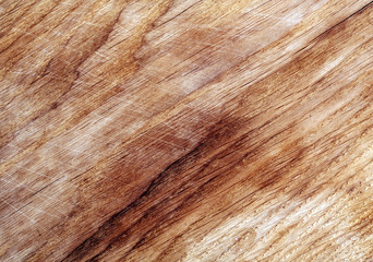 color toned wooden board surface wuth scratches.