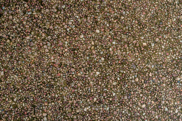 Concrete with small gravel texture