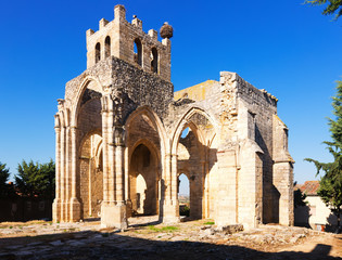 Ruins of  Church of Santa Eulalia in Palenzuela