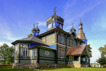 Fototapeta na wymiar cerkiew prawosławna