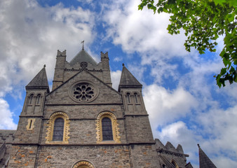 Obraz premium Christ Church Cathedral in Dublin, Ireland.