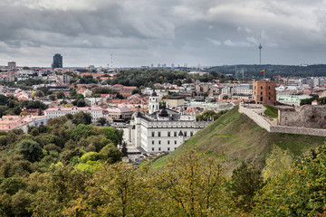 Fototapeta premium Gediminas' Tower in Vilnius, Lithuania