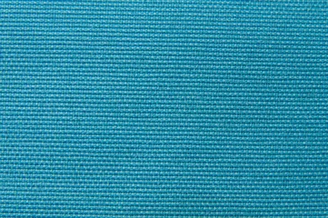 Aluminium Prints Dust fabric texture blue gobelin