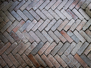 Brick floor