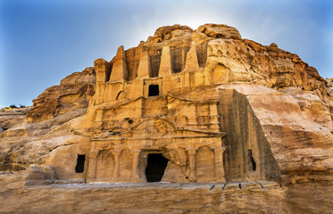 Obelisk Tomb Bab el-siq Triclinium Outer Siq Petra Jordan