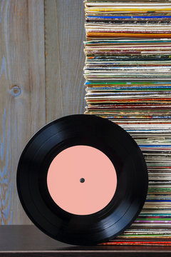 Old vinyl record