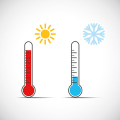 thermometer temperatur sommer winter